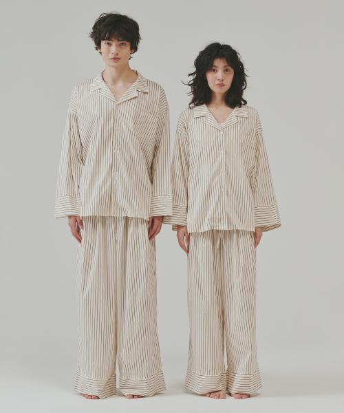 

[OGGITT] Dormitory Bean Stripe Pajamas [Shipped from Korea] 100% Authentic M