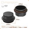 2Pcs Hub Dust Caps Fit For Vortex 81143 48355V K71-G01-73, 21-261