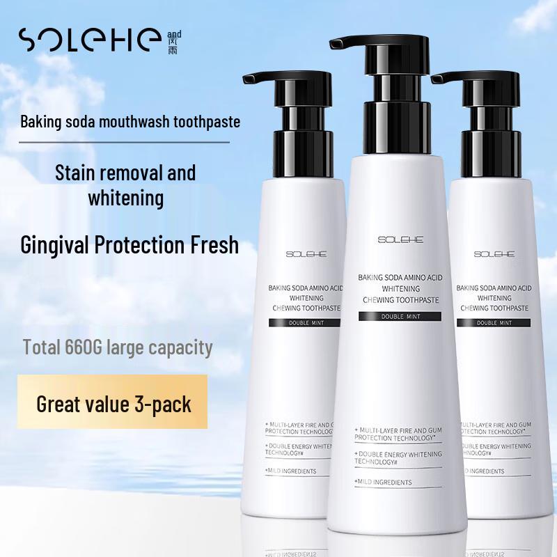 Hefengyu Baking Soda Toothpaste Oral Care Set