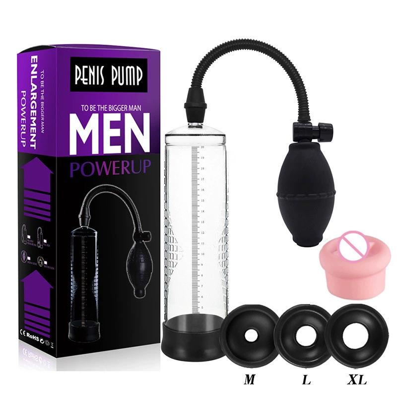 Men's Vacuum Penis Extender & Stretcher Toy