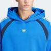 Adidas Originals Hooded Striped Casual Long Sleeve Sweatshirt Men Sweatshirt Bird-Feather-Blue IW3647