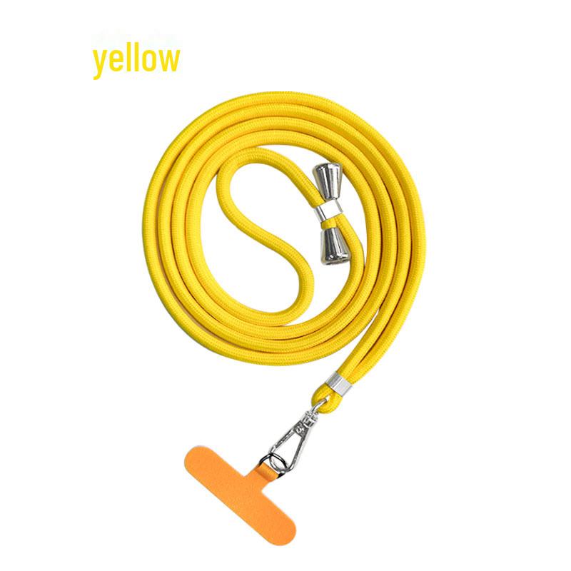 Adjustable Retractable Crossbody Phone Lanyard - Unisex Poly Neck Strap with Clip