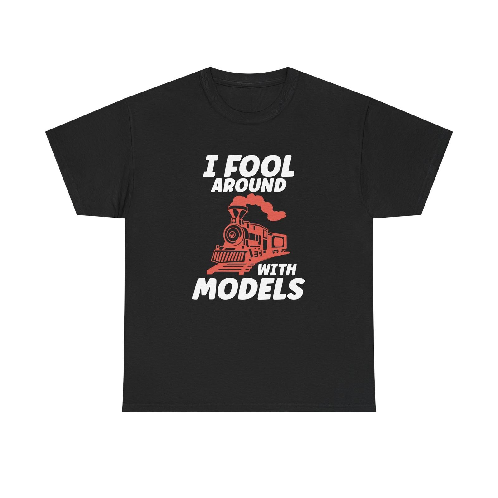 

Train Set Model Tee Shirt - Funny T-Shirt Gift For Train Model Enthusiasts 3XL