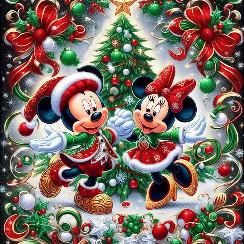 Disney Multi-character Collection Diamond Painting 5D Full Diamond Cartoon Home Bedroom Living Room Decoration Large Painting