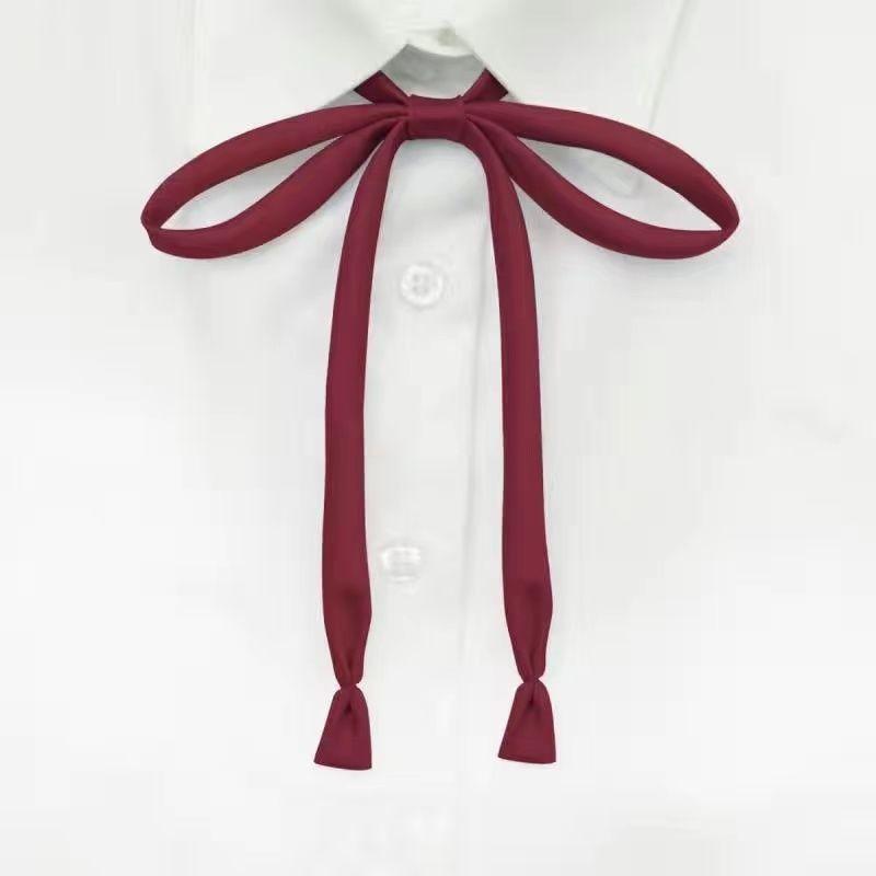 

Школьный галстук-лента с бантом-бабочкой для повседневной носки студентов Style 1