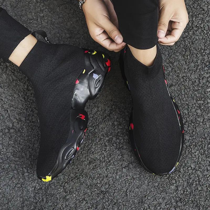 Non-slip Vulcanize Shoes for Men Breathable Lightweight Common Retro High Quality Sneakers Man Fashion Autumn Non-leather Deals