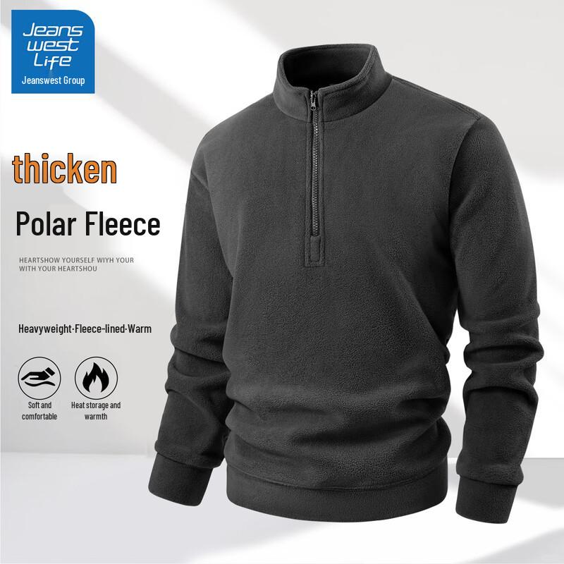 

Jeanswest Men s Fleece Pullover Sweatshirt 2XL