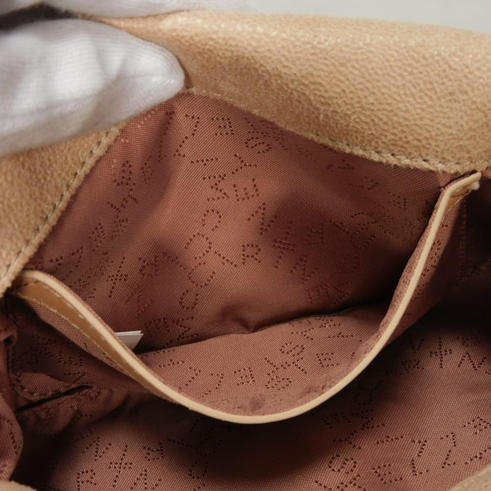 Stella McCartney Borsa a Spalla Falabella Frange a Cigno Cucitura Colore Cipria Giappone