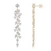 IOGOU Luxury Long Chandelier Drop Earrings Studs for Women Silver 925 5A Zircon Sona Engagement Wedding Earring New Jewelry