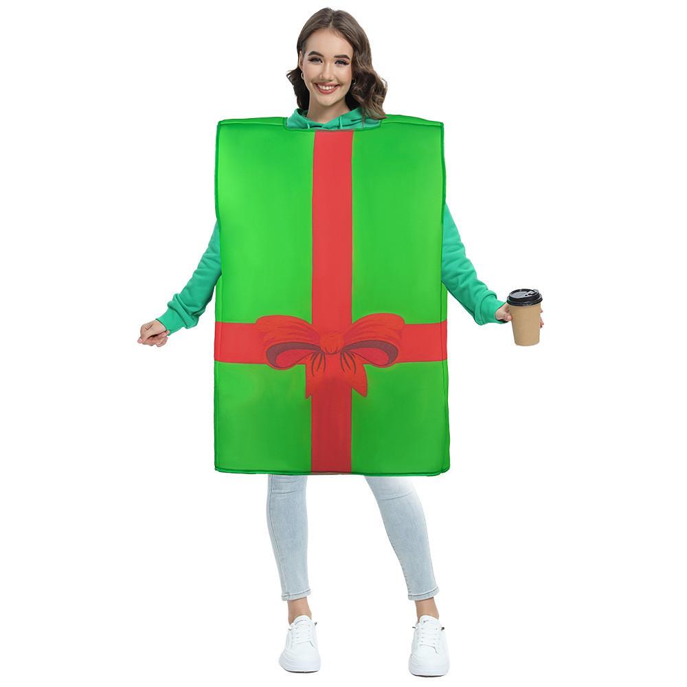 Christmas Family Costume Set With Polyester Fabric For Holiday Parties And Stage Performances