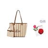 New Lee PU+Canvas One Shoulder Handbag Tote Regular Women's Multicolor LE250016M