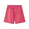 Skechers Fashionable Versatile Breathable Loose Five-Point Casual Shorts Women shorts Paradise-Pink L225W108-01N1