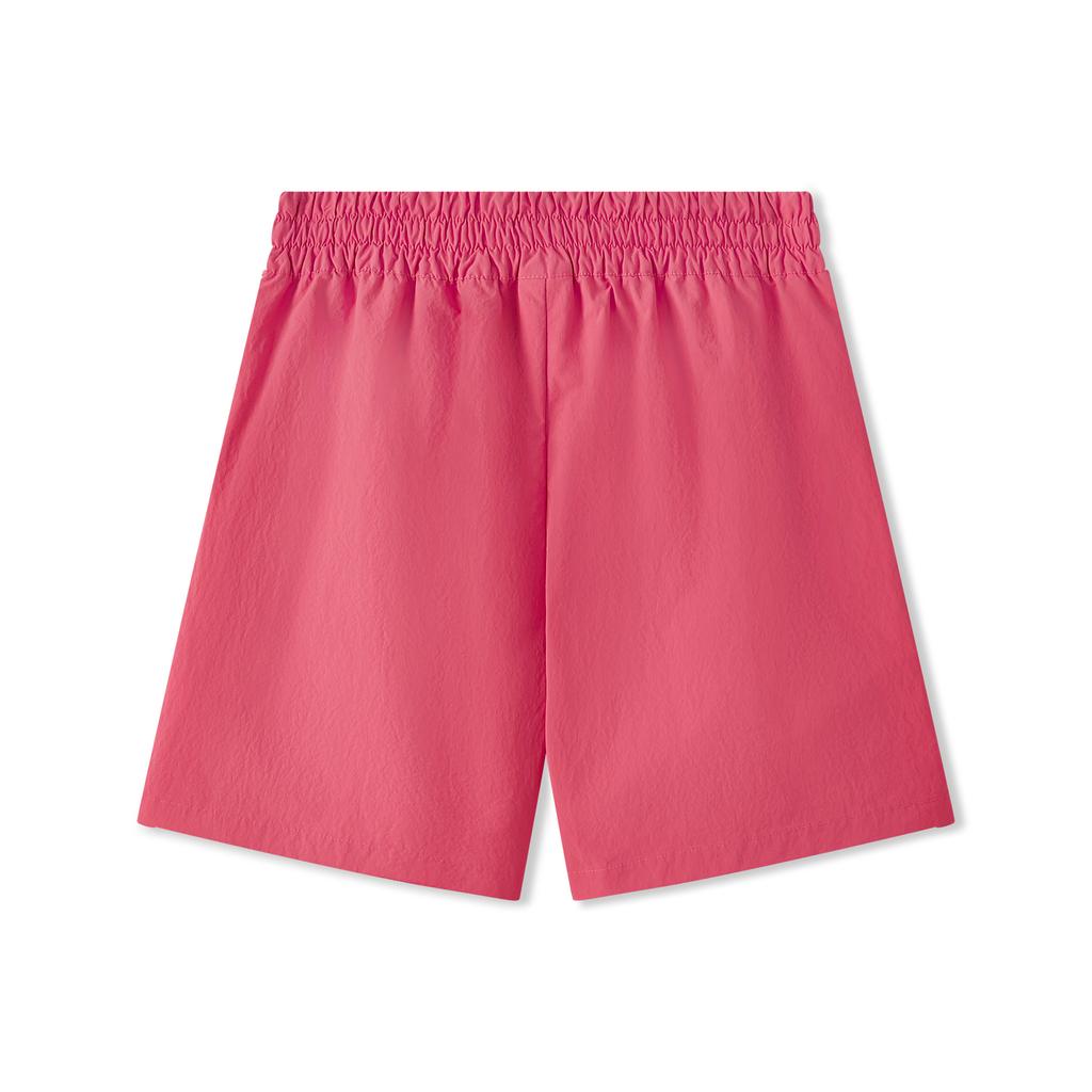 Skechers Fashionable Versatile Breathable Loose Five-Point Casual Shorts Women shorts Paradise-Pink L225W108-01N1