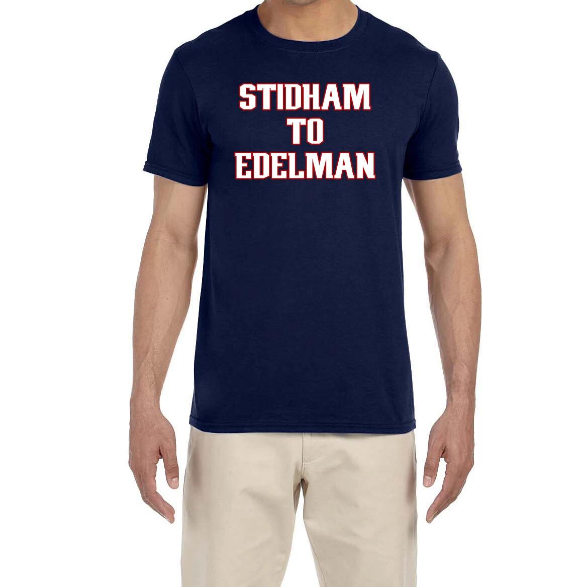 New England Patriots Jarrett Stidham To Julian Edelman T-Shirt L
