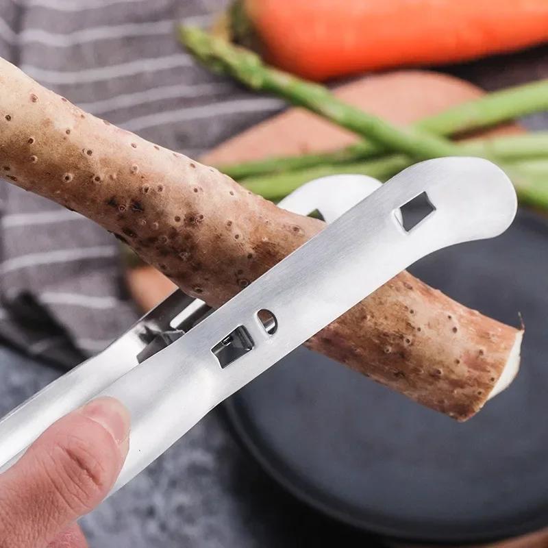 Stainless Steel Asparagus Peeling Knife Yam Peeling Knife Cucumber Fruit Vegetable Peeler Kitchen Tool