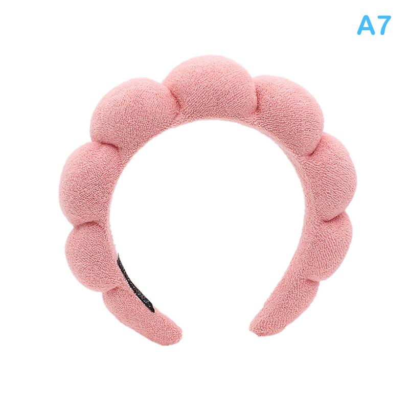 Hair Hoop Pokrývky hlavy Vlasové doplňky pro mytí obličejových čelenek Make-up čelenky