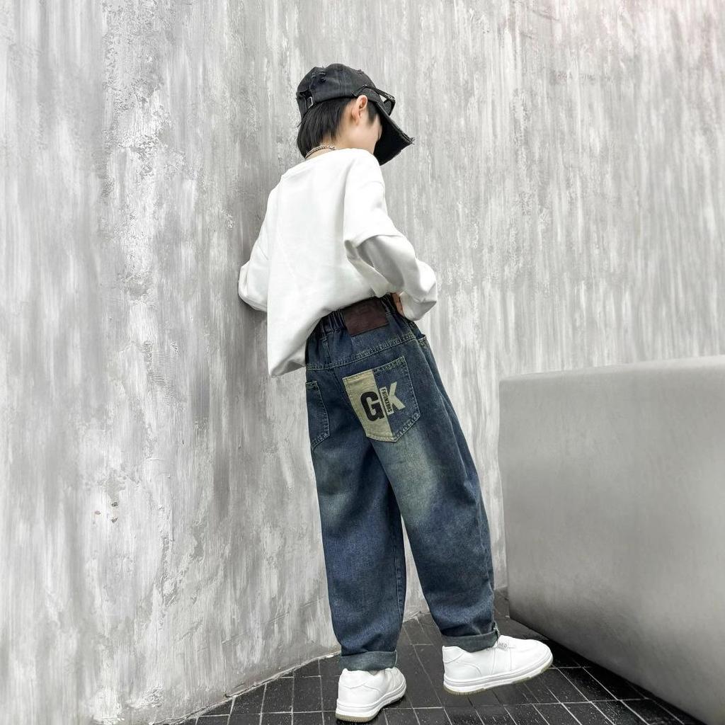 Trendige Jeans für Jungen 2026 Frühling & Herbst für ältere Kinder