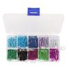 600pcs Calabash Shape Crochet Stitch Markers Metal Knitting Pins  For DIY Craft Making