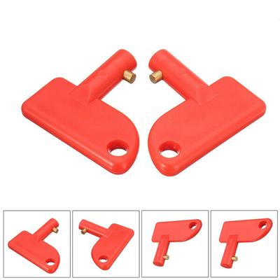 Chiavi in plastica Interruttore di interruzione Chiave Accessori per veicoli Chiave di isolamento della batteria