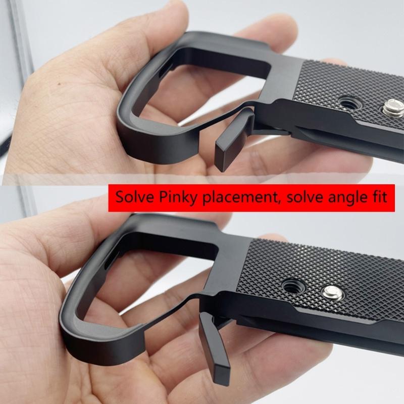 L-Shaped Metal Plate Bracket-Camera L Plate Quick Release Hand Grip for A7r4 A7m4 A7S3 A1 Camera