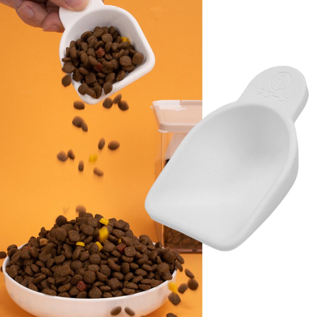 Diatomite Pet Feeding Dry Spoon for Cat and Dog Dry Food Storage Spoon Maintain Freshness Resistant to Mold and Moisture
