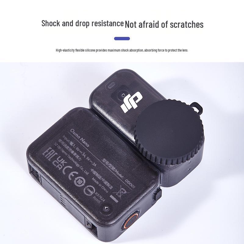 DJI Nano Aksiyon Kamerası Aksesuarları için Aishagull Silikon Lens Kapağı