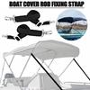Tent Reinforcing Belt Sunshade Canopy Boat Cover Rod Ship Hood Fixed Tape Support Rod Binding Strap For Canoe Sightseeing Y V6T2