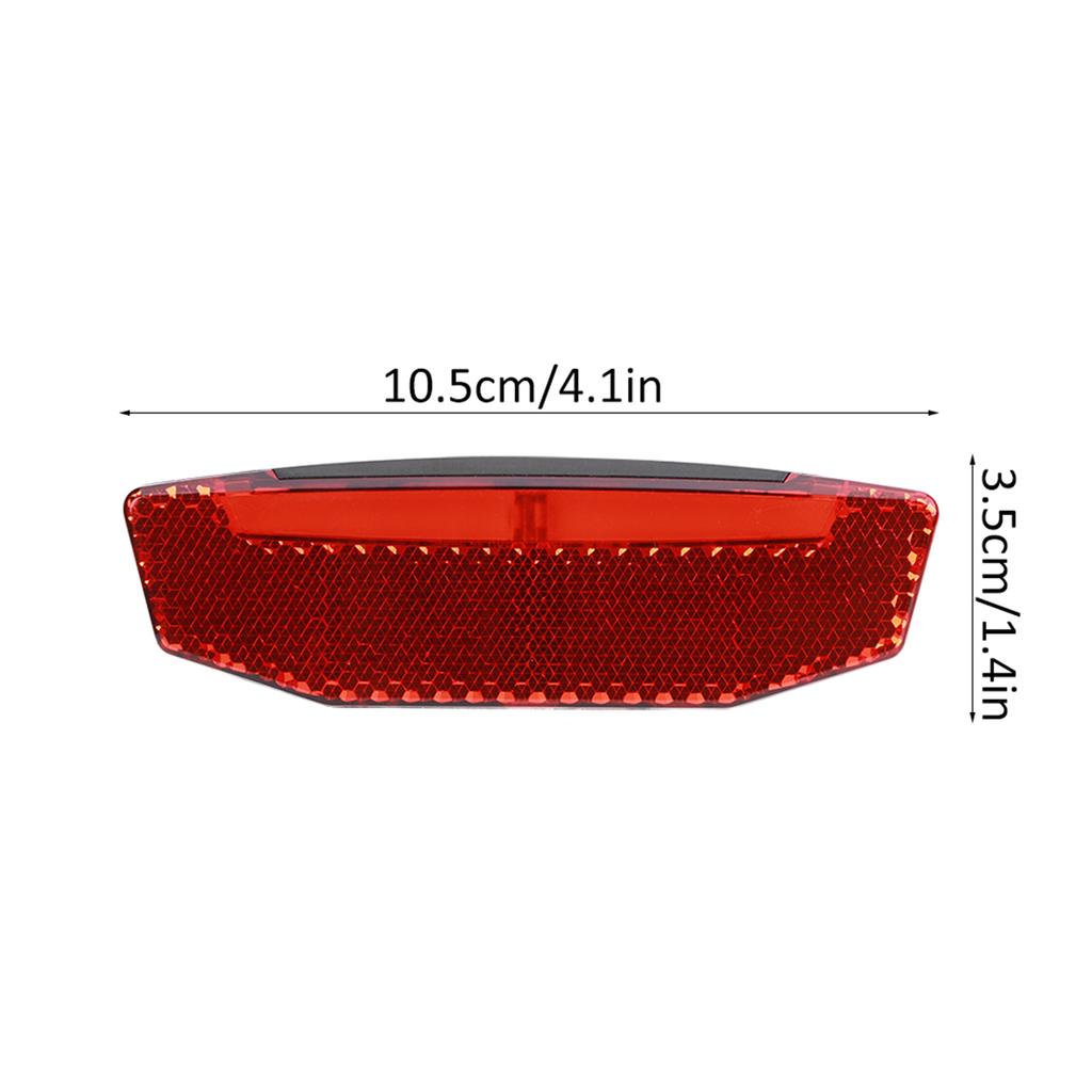 Elektrofahrrad 6V?60V Rücklicht LED Warnleuchte Nachtfahrausrüstung für SM-Stecker