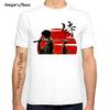 Vintage Samurai Champloo Samurai Sunset Oversized T Shirt Big Size Round Neck Casual Streetwear Japan Anime Tee Tshirt