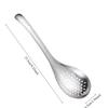 Colador de acero inoxidable, cuchara, colador de cocina, cuchara, filtro, colador, cuchara de comida, colador espumador perforado