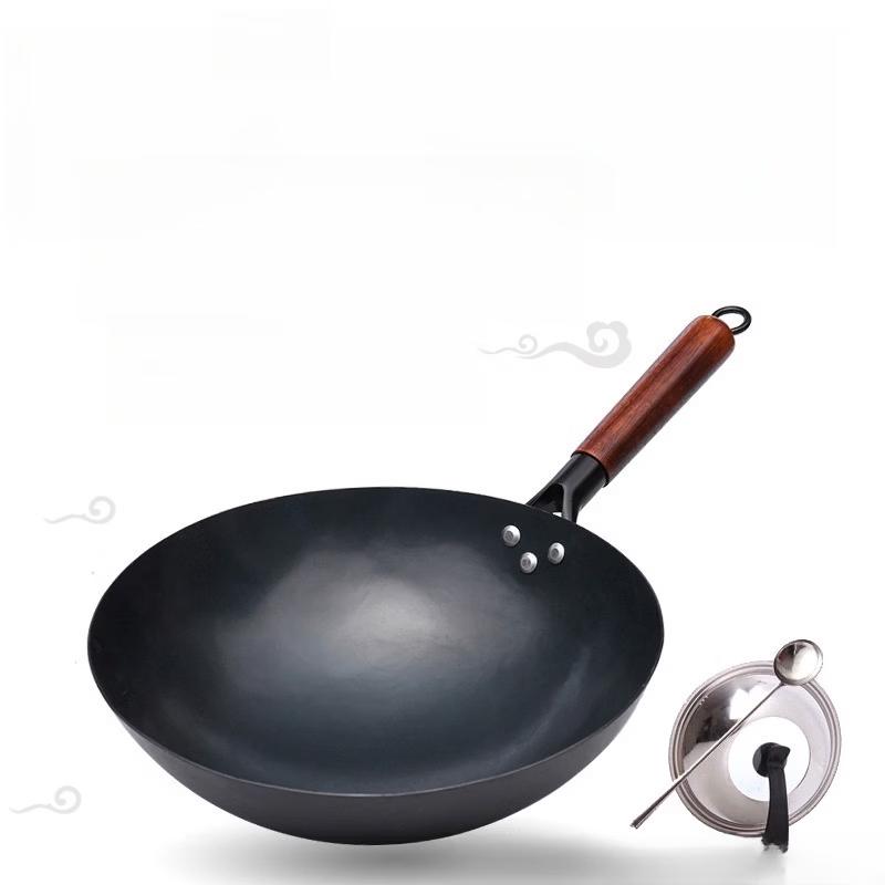 Zhi Shi 36cm Hand-Forged Iron Wok