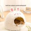 Pet cat nest Semi-enclosed cat nest dog nest Warm in winter Yurt cat tent nest Warm in winter cat nest