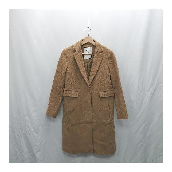 SLOBE IENA Long Sleeve Chester Coat Size 38 Camel Style