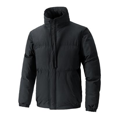 8XL Oversized Cotton Jacket for Men In Winter, Thick Stand Up Collar Waterproof Bread Jacket, Loose Cotton Jacket for Casual Wear
