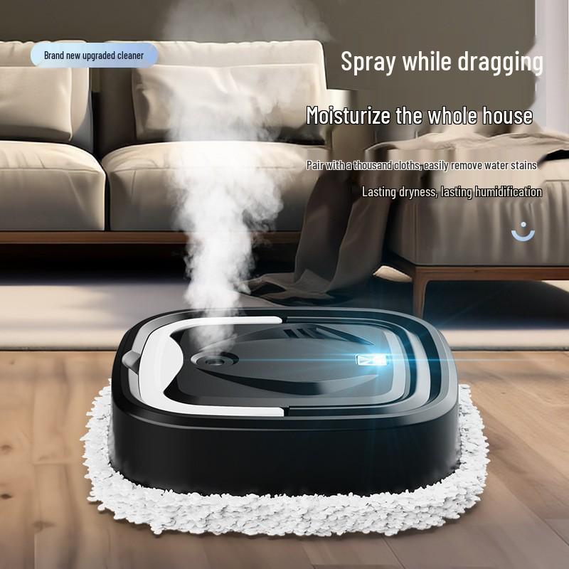 Smart Dual-Use Sweeping and Mopping Robot with Humidifier Function