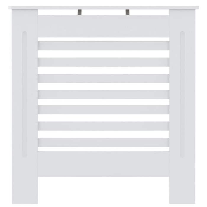 VidaXL MDF Radiator Cover White 78 Cm 325563