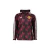 Adidas Manchester United Fotballserie Stripete Trykk Sportslig Fritidshettejakke Herrejakker Lilla Rød GR3872