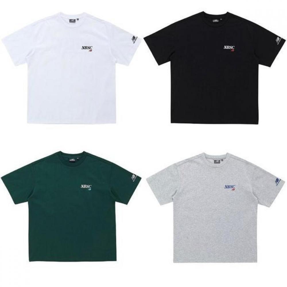 

New Balance Uni Nbsc Graphic ShorT Sleeve T shirT Nbned22543 white/105 (XL)