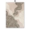 Abstract Figure Lines Stripe Girl Vase Wall Art Canvas Painting Posters And Prints Hotel Bar Pictures For Living Room Home Decor