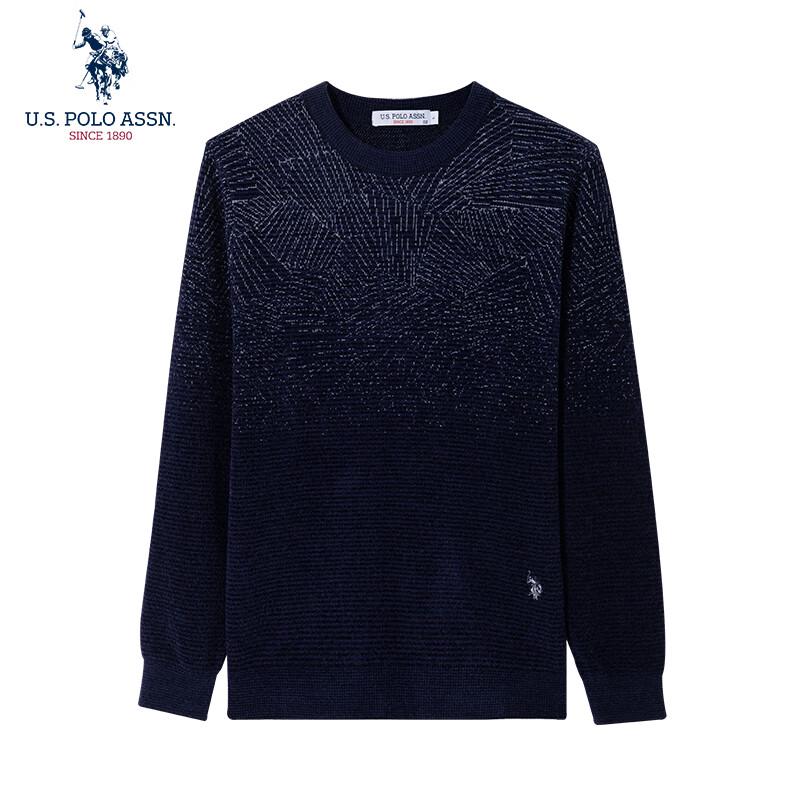

U.S. POLO ASSN. Men s Round Neck Solid Knit Sweater XL