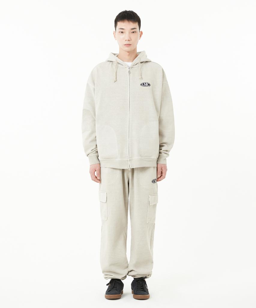 LMC Oval Overdyed Cargo Sweat Pants Beige