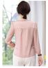 Mom's 2026 Autumn Stylish Lapel Shirt for Middle-aged & Elderly Women
