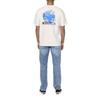 T-shirt - ONLY &amp; SONS - Écru - Coupe droite - Manches courtes - 100% coton