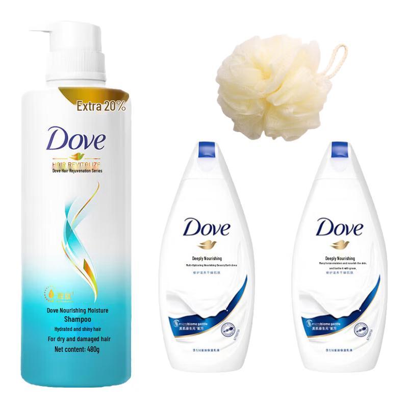

Dove Nourishing Moisture Shampoo & Shower Gel Bundle