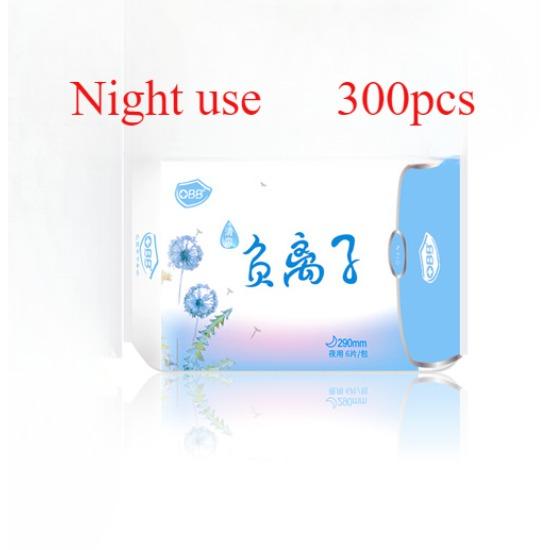 300ks=10balení Aniontové hygienické vložky pro ženy Ubrousky Hygienické tampony zabíjejí bakterie Aniontová vložka s každodenním používáním Aniontová hygienická vložka