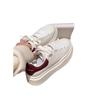 McQueen Little White Shoes Women's 2025 Spring and Autumn New Muffin Thick Sole Height Increase Small Versatile Board Shoes
