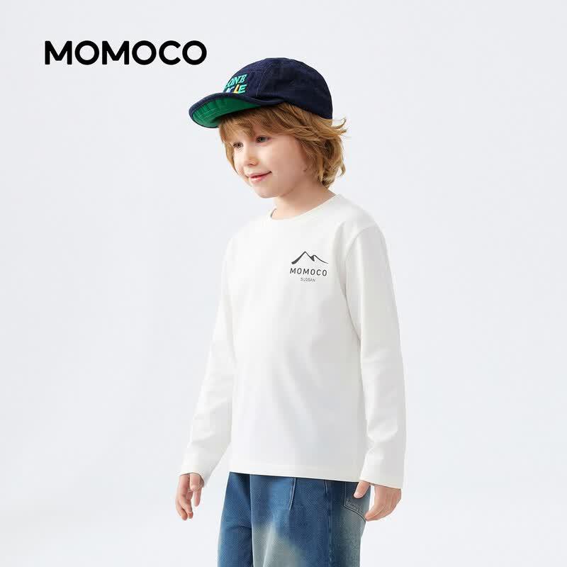 MOMOCO Kids' Casual Long-Sleeve T-Shirt