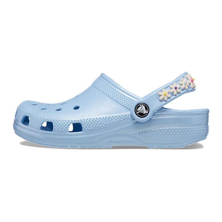 Crocs Comfortable Non-Slip Durable Childrens Sandals Kids Sandals Light-Blue 209064-4NS