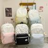 New Japanese Small Fresh Casual Junior High School Student Schoolbag Simple Versatile Backpack Ins Lightweight Backpack
