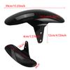 Motorcycle ABS Plastic Front Fender Mudguard Cover Protector Splash Gloss Black For Harley Softail Breakout FXBR FXBRS 2018-2022